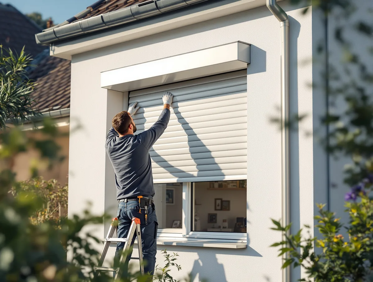 Les questions de prix Installation d'un moteur solaire de volet roulant